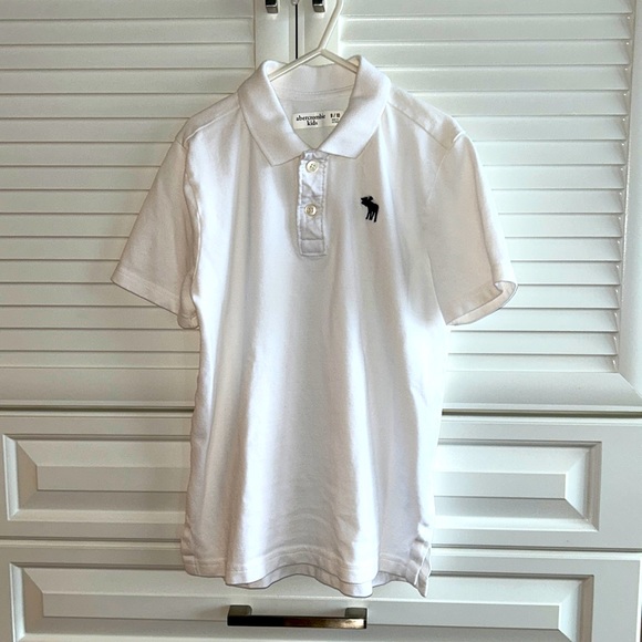Abercrombie kids white Icon Polo - Picture 2 of 7